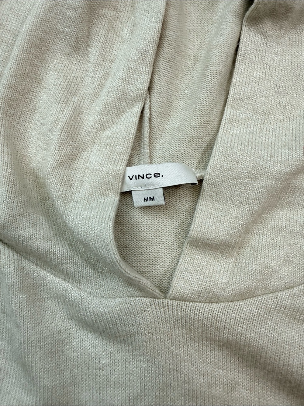 Vince cozy long sleeve hoodie M coyzcore contemporary quiet luxury Rayon blend - Picture 7 of 8